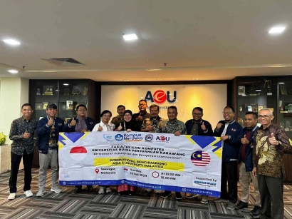 FIK UBP Karawang Melakukan Benchmarking Internasional di Asia E University Malysia dalam Pengembangan SDM