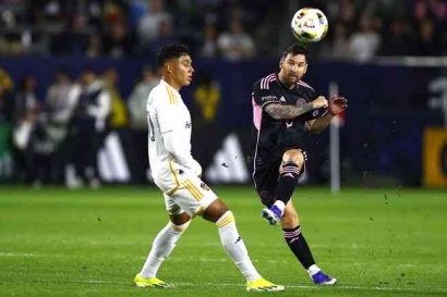 King Leo Messi Bawa The Herons Imbangi LA Galaxy