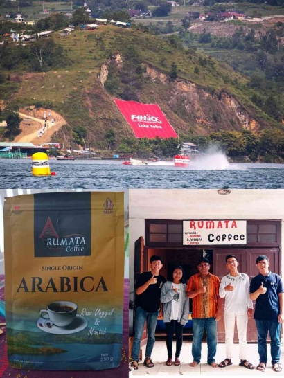 Rumata Coffee, UMKM dan Grandprix Powerboat F1H2O di Danau Toba