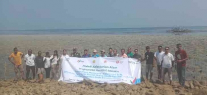Kolaborasi Merawat Alam di Pantai Nabe, Kabupaten Ende