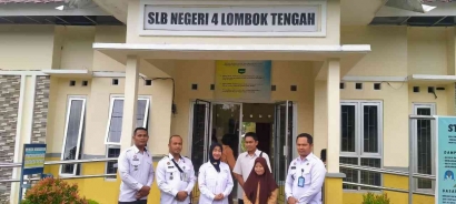 Pastikan Hak Penyandang Disabilitas, Lapas Terbuka Lombok Tengah Lakukan Koordinasi dengan SLB Negeri 4 Lombok Tengah