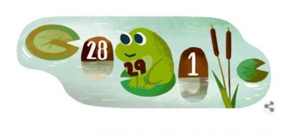 Tema Google Doodle Hari Ini "Hari Kabisat 2024", Apa itu "Hari Kabisat"?