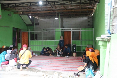 Mahasiswa KKN Tematik Program Kampung Iklim UNDIP Melaksanakan Sosialisasi Pembuatan Briket Bonggol Jagung