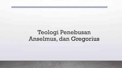 Teologi Penebusan Anselmus, Gregorius
