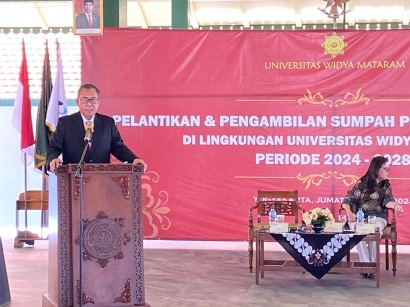 Rektor UWM Lantik Pimpinan Muda untuk Wakil Rektor: Wujud Kaderisasi Kepemimpinan Universitas