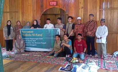 Peresmian Mushola Al A'raf di Pegunungan Soda: Kepala Urusan Agama Banawa Tengah Apresiasi Keberhasilan Ini
