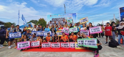 Banggai Run Challenge Meriahkan Kecamatan Toili