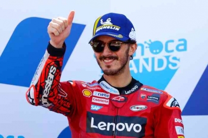 Pecco Bagnaia Resmi Perpanjang Kontrak Dua Musim dengan Ducati Lenovo Team