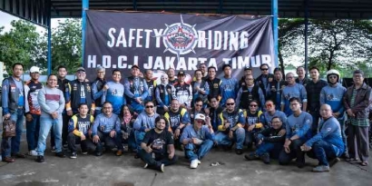 Selenggarakan Pelatihan Safety Riding, HDCI Jakarta Timur: Merupakan Salah Satu Cara Menciptakan Keselamatan Berlalu Lintas Bagi Masyarakat