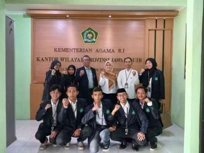 Membangun Generasi Unggul: Prodi MPI UIN Malang Kirim 8 Mahasiswa Magang MBKM ke Kanwil Kemenag Jawa Timur