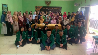 Kuliah Kerja Sosial 'KKS' FAI UHAMKA kelompok 18 Kelurahan Malaka Jaya, Kecamatan Duren Sawit