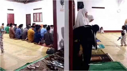 Jamaah Masjid Aolia Gunung Kidul Menggelar Sholat Tarawih 4 Hari Sebelum Sidang Isbat Digelar