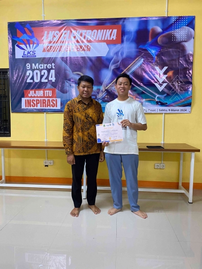 Siswa SMKN 1 Tambelang Raih Juara 1 dalam LKS Tingkat Kabupaten Bekasi