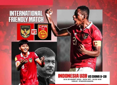 Tiket Nonton Timnas U20 Indonesia vs Cina U20 dalam International Friendly Match!