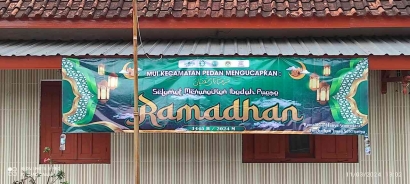 Kompak, Muhammadiyah, MTA, LDII dan NU Pedan Buat Ucapan Marhaban Ya Ramadhan Dalam Satu Spanduk