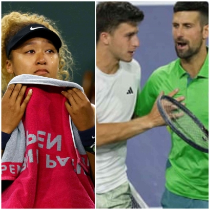 Indian Wells 2024 (5): Djokovic dan Osaka Terjungkal di Putaran Ketiga