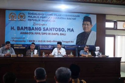Jagalah UUD 1945, Maka Jatidiri Bangsa Akan Terus Lestari: Senator Asal Bali Bambang Santoso