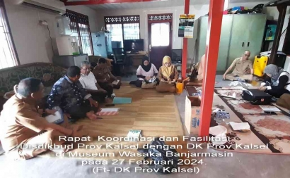 Disdikbud & DK Kalsel Lakukan Rapat Koordinasi