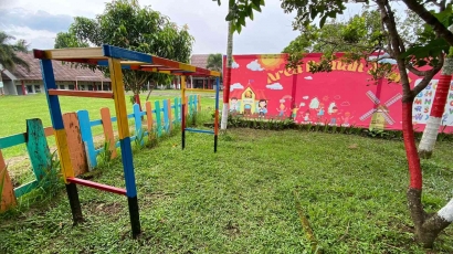 Sediakan Area Bermain Anak, Lapas Terbuka Lombok Tengah Ciptakan Suasana Layanan Ramah Anak