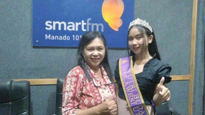 Nitasya Tesa Kaunang - Putri Budaya Sulawesi Utara Terinspirasi Menjadi Seorang Pemimpin dari Sang Ibu Veronica Rorong S,Pd sebagai Kepala Sekolah