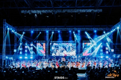 Pertunjukan Orkestra dengan 5000 Penonton di Yogyakarta