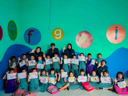 KKN Desa Segaran Universitas Budi Luhur, Menanamkan 9 Nilai Kebudiluhuran pada Anak Usia Dini dengan Cara Sederhana