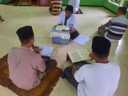 Bulan Suci Ramadhan, Para WBP Rutan Jepara Mengisi Waktu dengan Bertadarus Al Quran