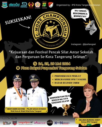 Pencak Silat Competition In Tangsel to Feature School and Martial Arts School Contest, Vying For Mayor`s Rotating Trophy