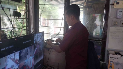 Rawat Jaringan CCTV Rutan Pandeglang untuk Tingkatkan Pengawasan
