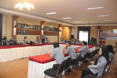 Kanwil Kemenkumham Sulteng Gelar Rapat Persiapan Kunjungan Kerja DPD RI