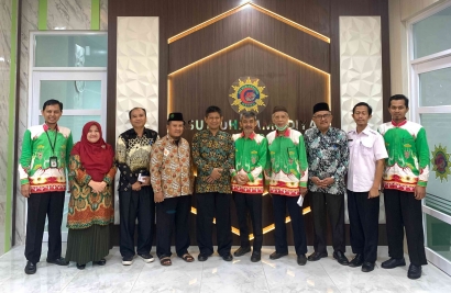 Sambut Pendirian Prodi Kedokteran, Rektor dan WR UM Metro Kunjungi RSU Muhammadiyah Metro