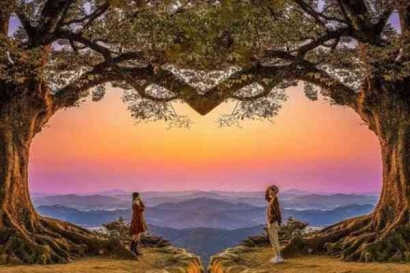 Underneath The Love Magic Tree