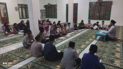 SP V Desa Menua Prama Selenggarakan Pondok Pesantren Kilatan pada Bulan Ramadhan Tahun 2024