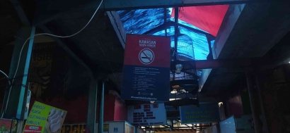 Pasar Cihapit, Kawasan Tanpa Rokok di Kota Bandung