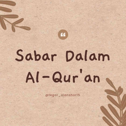 Sabar dalam Al-Qur'an