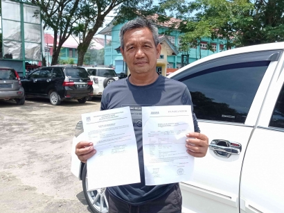 Meri Ariyanti Hilang STNK dan BPKB Motor Vixion Atas Nama Joko Sumantri