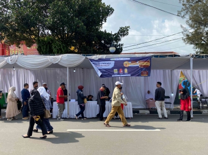 Resmikan Operasi Pasar Bersubsidi, Masyarakat Antusias Sambut Bazar Pangan Murah di Ulang Tahun Sukabumi Ke 110
