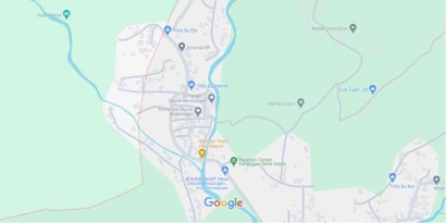 Sebagai Upaya Digitalisasi Desa, Mahasiswa KKN UM 2024 Melakukan Pemetaan Tempat Strategis di Desa Depok, Trenggalek Menggunakan Aplikasi Google Maps