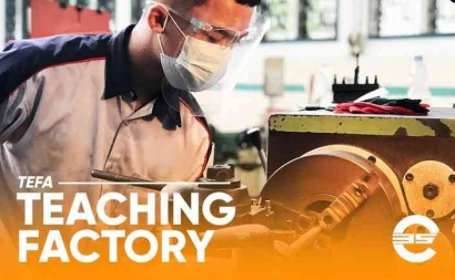 Mencetak Lulusan SMK Berkualitas Industri dengan Teaching Factory