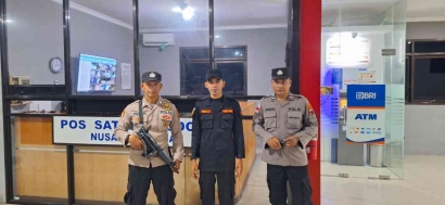 Sinergitas Lapas Batu dan Kepolisian Jaga Keamanan Pelabuhan Nusakambangan