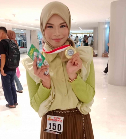 Awal yang Baik, Angelica Raih Juri Award Ramadan Casual Fashion Show Sun Flaza 2024