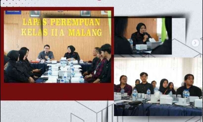 Lapas Perempuan Malang Menjadi Target Untuk Menimba Ilmu dan Pengadian Mahasiswa MBKM KKN Universitas Negeri Malang