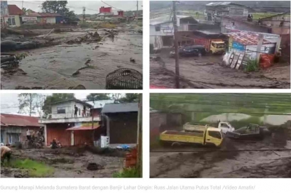 Banjir Lahar Dingin Gunung Marapi, Kado Sedih Menjelang Lebaran di Ranah Minang