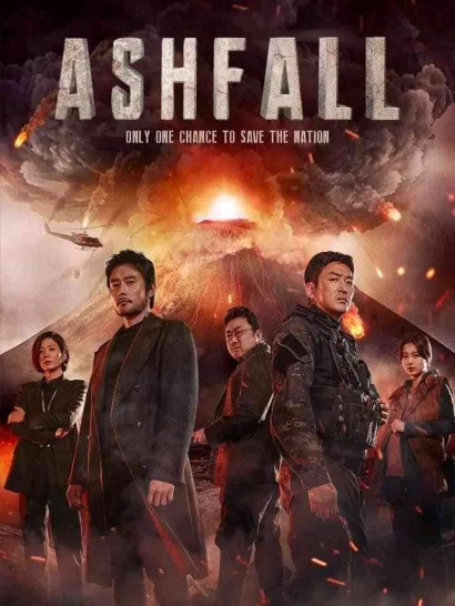 Review Movie Assfall, Film Thriller Aksi Korea Menghadapi Bencana Debu Vulkanik!