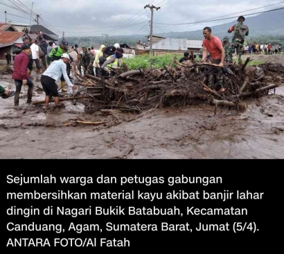 Empati Dalam Bencana: Kisah Amran di Ranah Minang