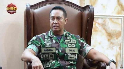 Kinerja Panglima TNI Jenderal Andika Perkasa di Tahun 2021