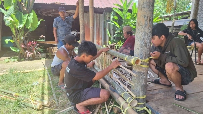 Mengenal Tradisi Pembuatan Pondok Acara Kedukaan Orang Toraja