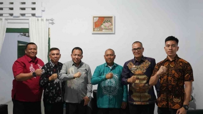 Kepala LPKA Gorontalo Dampingi Kakanwil Gorontalo Kunjungi Danrem 133/NWB
