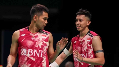 Ganda Putra Terbaik Indonesia Fajar/Rian Lolos ke Babak Perempat Final Badminton Asia Championships 2024