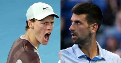 Djokovic dan Sinner Dua Langkah Menuju Final Impian yang Ditunggu